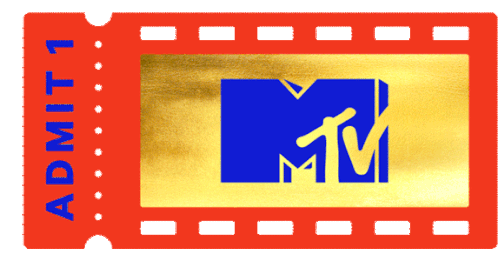 Admit One Mtv Movie And Tv Awards Sticker - Admit One Mtv Movie And Tv Awards Admit Me Stickers