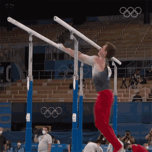Handstand Brody Malone GIF - Handstand Brody Malone Usa Mens National Gymnastics Team GIFs