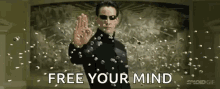 Free Your Mind The Matrix GIF - Free Your Mind The Matrix Bullets GIFs