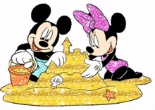 sand castle beach mickey mouse minnie mouse mickey and minnie