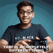 That Is A Completely Different Thing Anubhavroy GIF - That Is A Completely Different Thing Anubhavroy This Is Different GIFs
