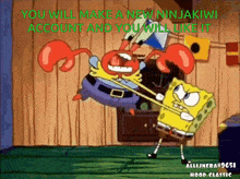 new ninjakiwi spongebob mr krabs asoingbob