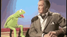 Vincent Price Kermit GIF - Vincent Price Kermit Laugh GIFs