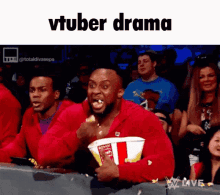 Vtuber Drama GIF - Vtuber Drama Popcorn GIFs