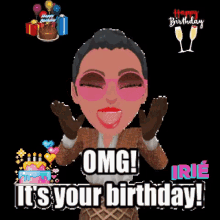 Omg Its Your Birthday GIF - Omg Its Your Birthday Happy Birthday GIFs