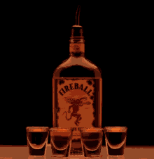 Fireball Whiskey GIF - Fireball Whiskey Alcohol GIFs