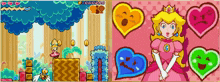 Nintendo Ds Super Princess Peach GIF - Nintendo Ds Super Princess Peach Platform Game GIFs