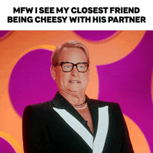 Mfw I See My Closest Friend Being Cheesy With His Partner Carson Kressley GIF
