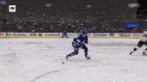a hockey game is being shown on sn