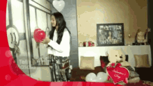 Helly Shah Balloons GIF - Helly Shah Balloons Sweet GIFs
