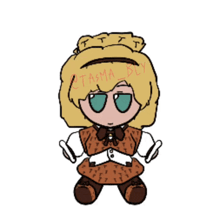 a drawing of a doll with the name tasma_dl written on it