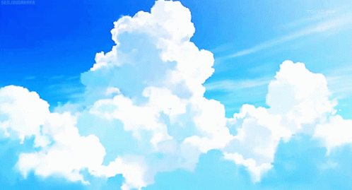  Anime Nubes GIF