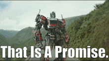 Transformers Optimus Prime GIF - Transformers Optimus Prime That Is A Promise GIFs