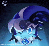 a picture of a cartoon character with the words this gif was made by laherpes on the bottom
