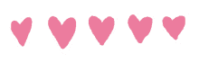cute pink heart saramaese heartbeat