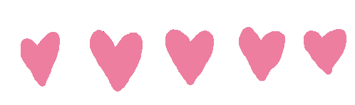 Cute Pink Sticker - Cute Pink Heart Stickers