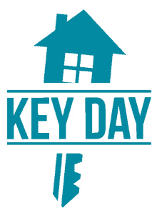 key day house logo home