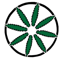 cannabis marijuana mandala wheel weed