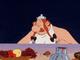 Asterix Eating GIF