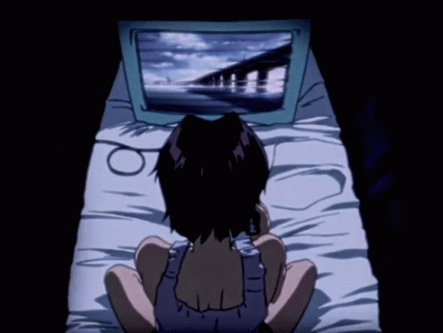 Anime Watching Tv GIF - Anime Watching Tv Anime Girl - Découvrir et ...