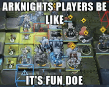 Arknights Its Fun Doe GIF - Arknights Its Fun Doe Arknights Players Be Like GIFs