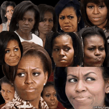 Michelle Obama Reactions GIF - Michelle Obama Reactions Faces GIFs