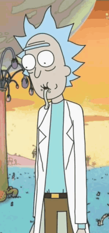 Rick And Morty Drooling GIF