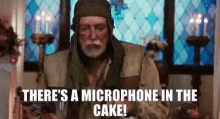 Microphone Cake GIF - Microphone Cake Chuck GIFs