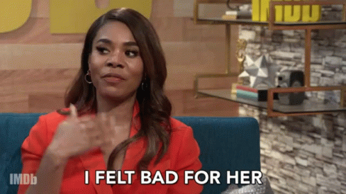 Felt Bad Regina Hall GIF - Felt Bad Regina Hall Imdb - Discover & Share GIFs