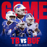 Buffalo Bills Vs. Tampa Bay Buccaneers Pre Game GIF - Nfl National Football League Football League GIFs