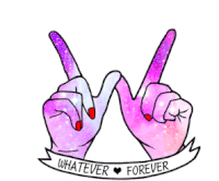 Whatever Forever Sticker - Whatever Forever Stickers