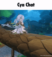 Cya Cya Chat GIF - Cya Cya Chat Genshin GIFs
