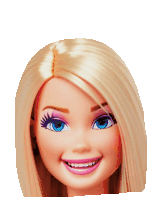 Barbie Happy Sticker - Barbie Happy Stickers