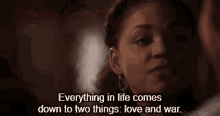 Station19 Victoria Hughes GIF - Station19 Victoria Hughes Everything In Life Comes Down To Two Things GIFs