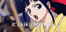 Kiku One Piece GIF - Kiku One Piece Its Kiku Monday GIFs