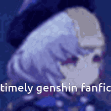 Timely Genshin Gensh GIF - Timely Genshin Gensh GIFs