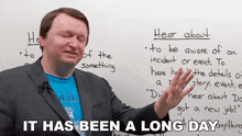It Has Been A Long Day Alex GIF - It Has Been A Long Day Alex Engvid GIFs
