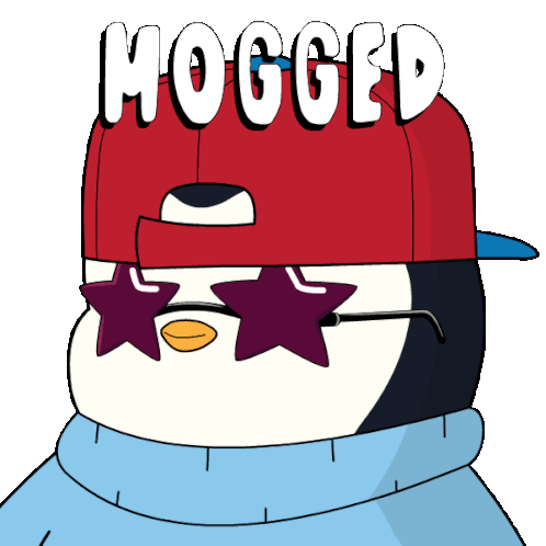 Mog Mogged Sticker - Mog Mogged You Got Mogged Stickers