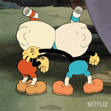 Well What Do You Say Cuphead GIF - Well What Do You Say Cuphead Mugman GIFs