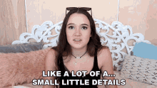 Like A Lot Of A Small Little Details Fiona Frills GIF - Like A Lot Of A Small Little Details Fiona Frills So Many Details GIFs