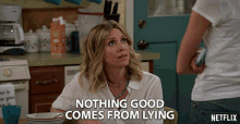 Nothing Good Comes From Lying Jolie Jenkins GIF - Nothing Good Comes From Lying Jolie Jenkins Jennifer Cooper GIFs