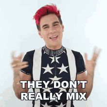 They Dont Really Mix Brad Mondo GIF - They Dont Really Mix Brad Mondo They Cant Be Together GIFs