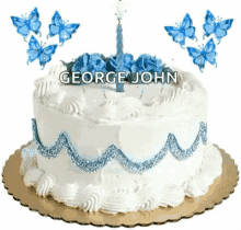 Birthday Cake Happy Birthday GIF - Birthday Cake Happy Birthday Hbd GIFs