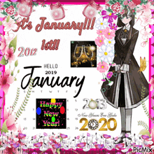 January New Year GIF - January New Year Hod GIFs