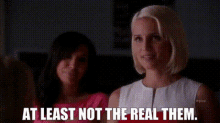 Glee Quinn Fabray GIF - Glee Quinn Fabray At Least Not The Real Them GIFs