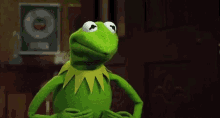 Kermit The Frog Muppets GIF - Kermit The Frog Muppets Shaking Head GIFs