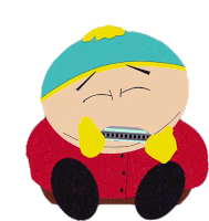 Playing Harmonica Eric Cartman Sticker