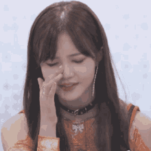 Crying Seowon GIF - Crying Seowon Kpop GIFs