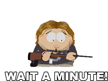 Wait A Minute South Park Sticker - Wait A Minute South Park Eric Cartman Stickers