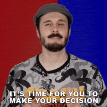 It'S Time For You To Make Your Decision Liam Scott Edwards GIF - It'S Time For You To Make Your Decision Liam Scott Edwards Ace Trainer Liam GIFs